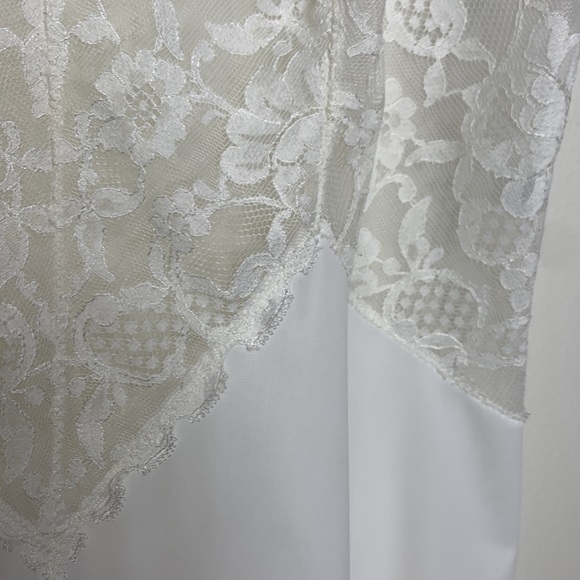 T8 Vintage Vanity Fair slip for dresses creamy white size small - Picture 5 of 14